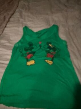New W/out tag Mickey & Minnie Tank